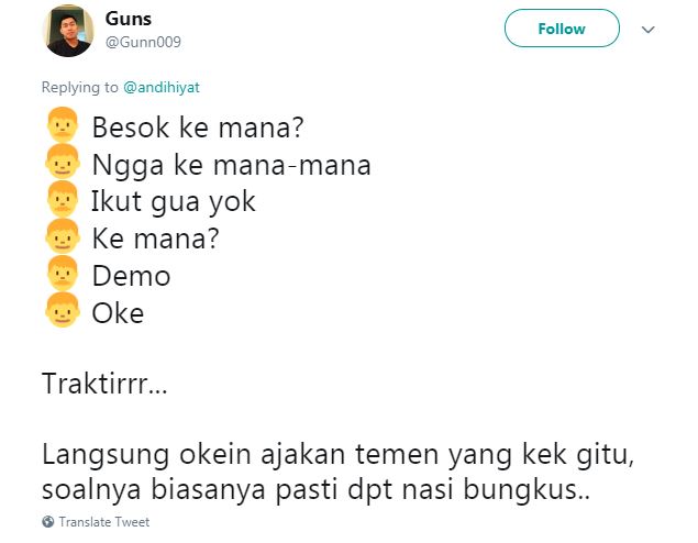 10 Cuitan lucu tipe teman ngajak jalan ini bikin ngakak