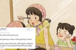 10 Cuitan lucu 'gara-gara masa kecil' ini bikin nyengir