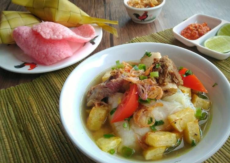 24 Resep soto ayam yang paling menggugah selera makan