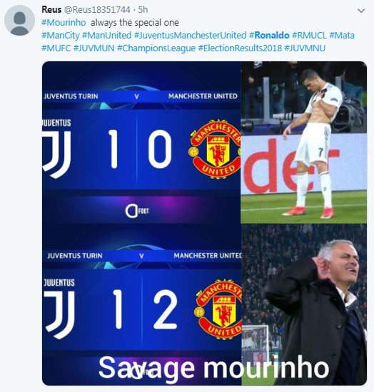 9 Meme lucu usai MU kalahkan Juventus, fans CR7 nyesek