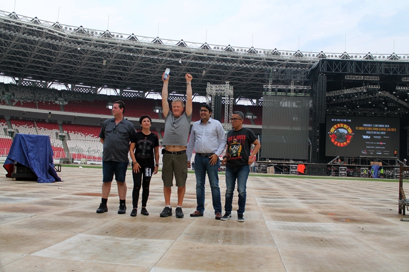 Guns N' Roses siap guncang Jakarta, 3 jam konser nonstop nih