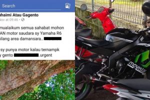 Bawa kabur motor sport, pencuri ini ungkap alasan lewat surat