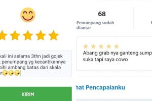 14 Review lucu penumpang ojek online ini endingnya baper