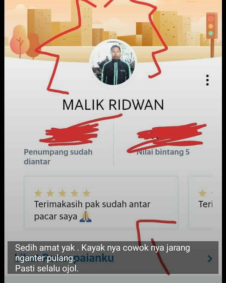 14 Review lucu penumpang ojek online ini endingnya baper