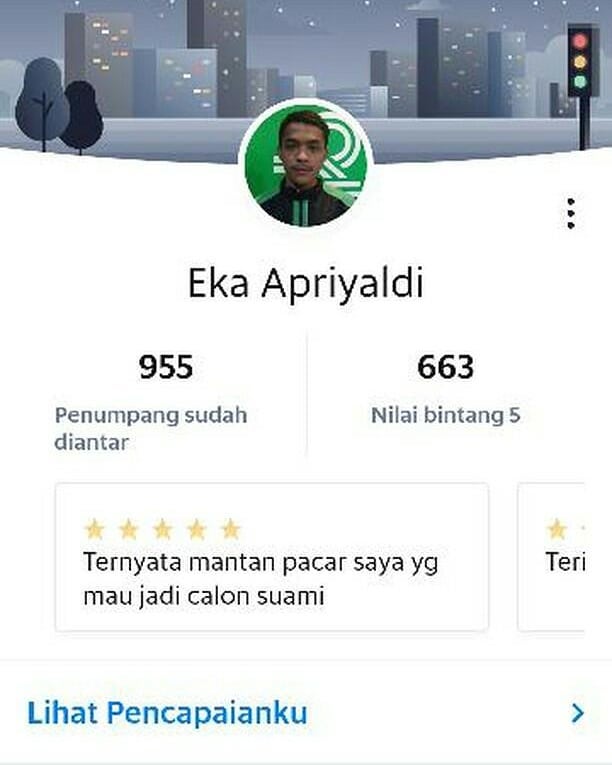 14 Review lucu penumpang ojek online ini endingnya baper
