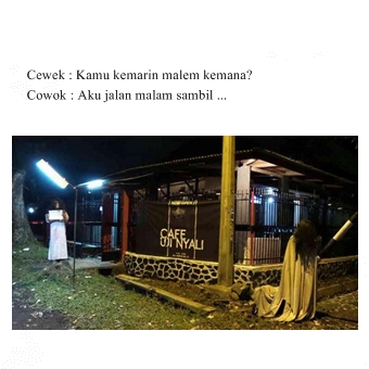 10 Obrolan lucu pakai nama tempat makan ini mengocok perut