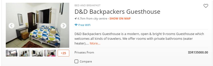 30 Penginapan murah & nyaman di Bandung di bawah Rp 150 ribu