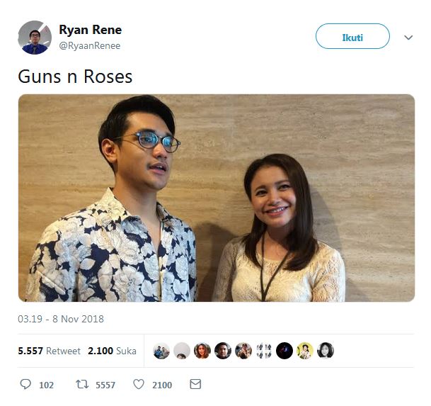 6 Pelesetan gambar Guns N' Roses ini bikin tersenyum kecut