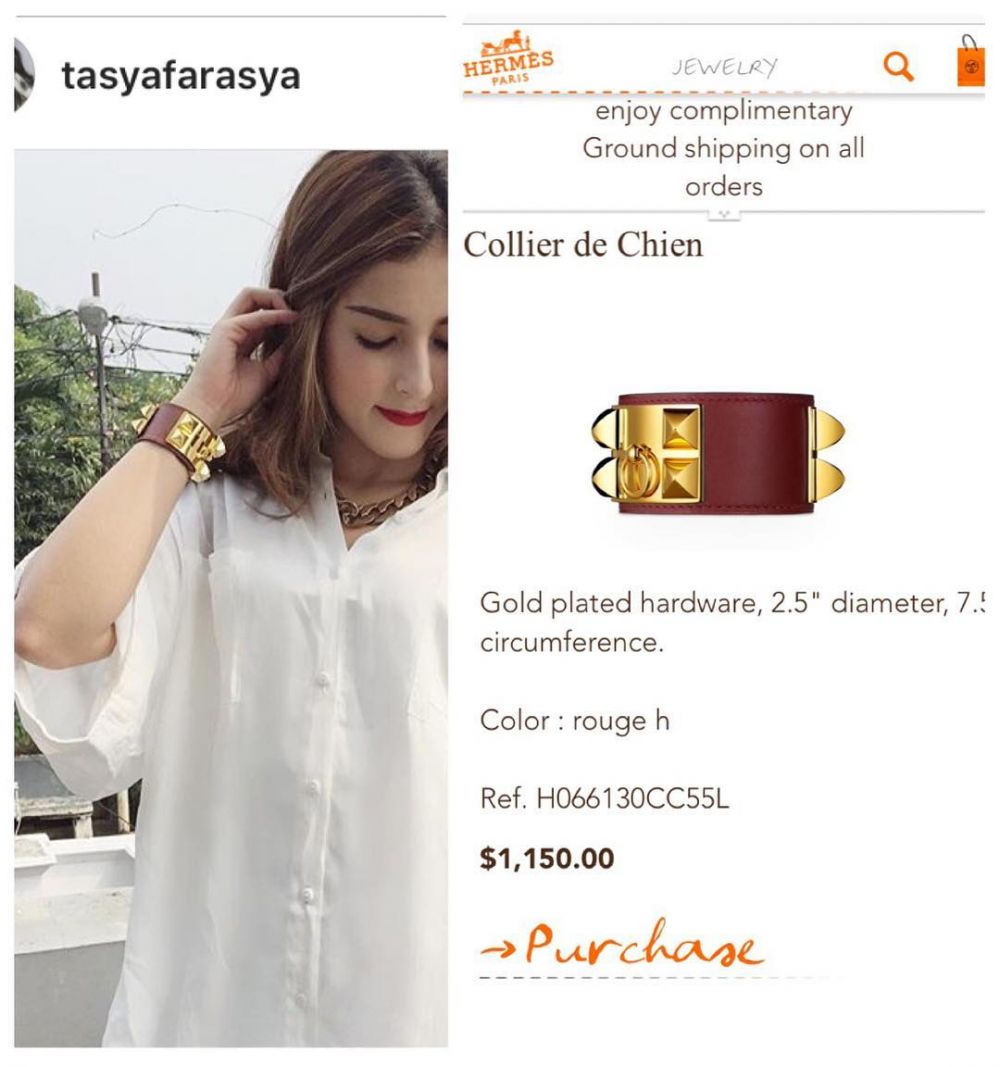 10 Fashion item Tasya Farasya ini harganya bikin melongo