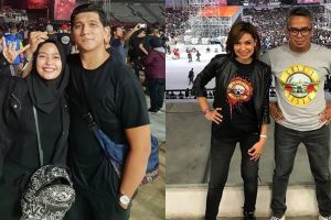 10 Selebriti ini ramaikan konser Guns N' Roses, gayanya nyentrik