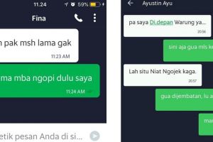 12 Chat lucu driver ojek online bikin penumpangnya jadi kesel