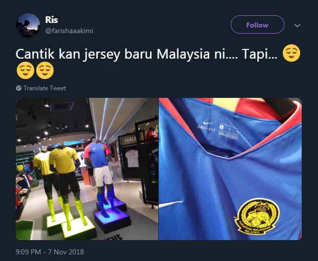 Jersey Piala AFF buatan Indonesia, fans Malaysia kesal