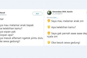 20 Cuitan kocak 'mau melamar anak bapak' ini bikin nyengir