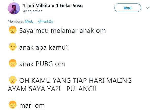 20 Cuitan kocak 'mau melamar anak bapak' ini bikin nyengir