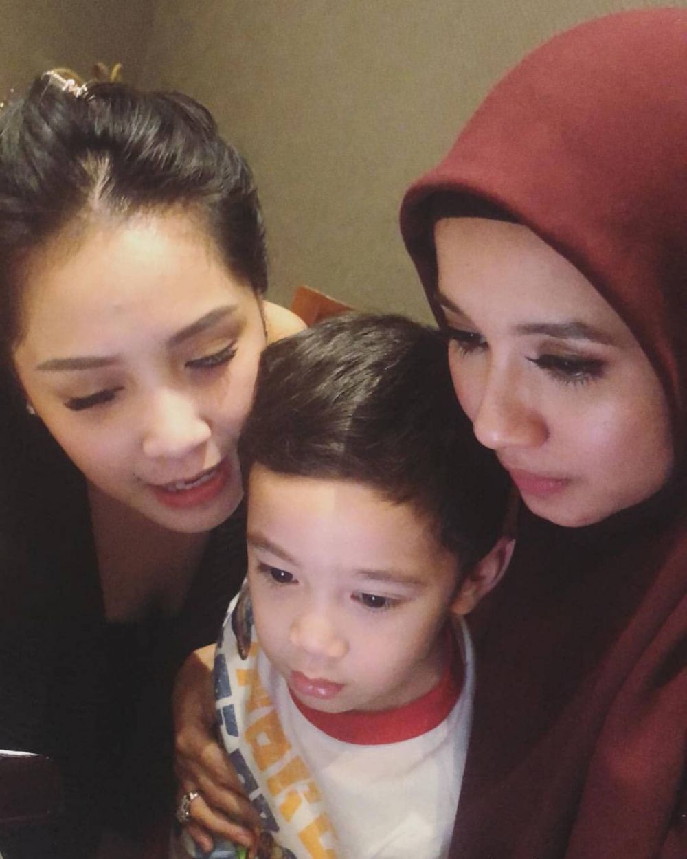 10 Potret Nagita Slavina & Laudya Cynthia Bella di reuni BBB