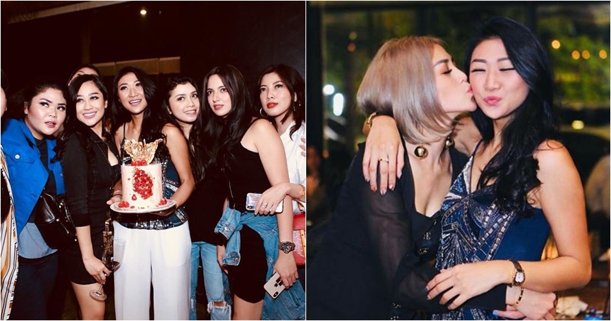 15 Momen ulang tahun member Girl Squad Theresa Wienathan, pecah
