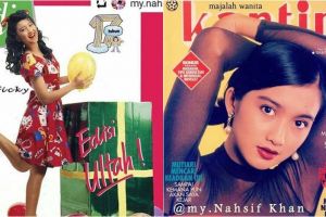 25 Potret Desy Ratnasari jadi cover majalah jadul, epik banget