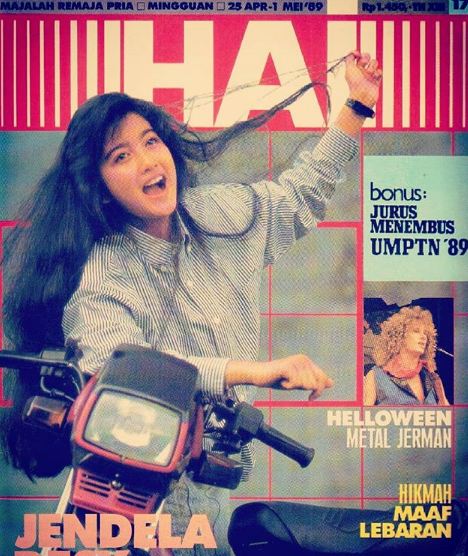 25 Potret Desy Ratnasari jadi cover majalah jadul, epik banget