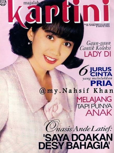 25 Potret Desy Ratnasari jadi cover majalah jadul, epik banget