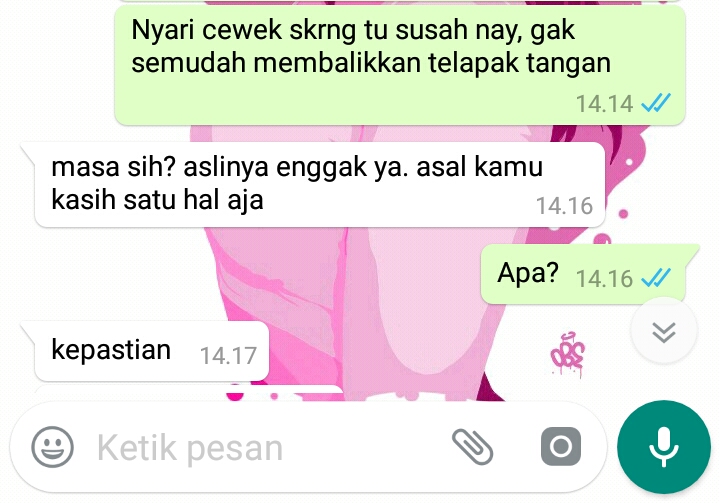 10 Chat lucu 'nyari gebetan' ini bikin nyengir tepuk jidat