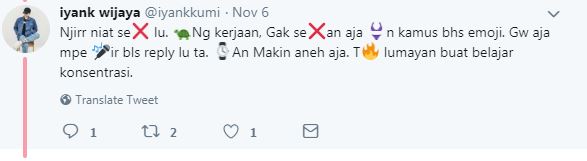 10 Cuitan lucu pakai emoticon ini bikin belajar bahasa baru