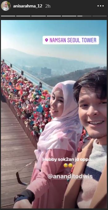 10 Momen bulan madu Anisa eks Cherrybelle, bikin baper