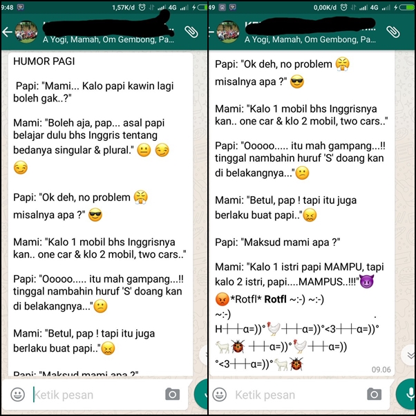 35 Obrolan lucu suami-istri yang bikin senyum-senyum sendiri