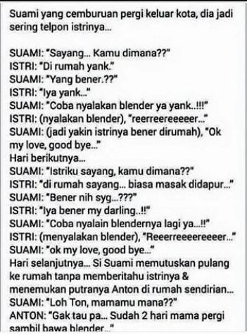 35 Obrolan lucu suami-istri yang bikin senyum-senyum sendiri