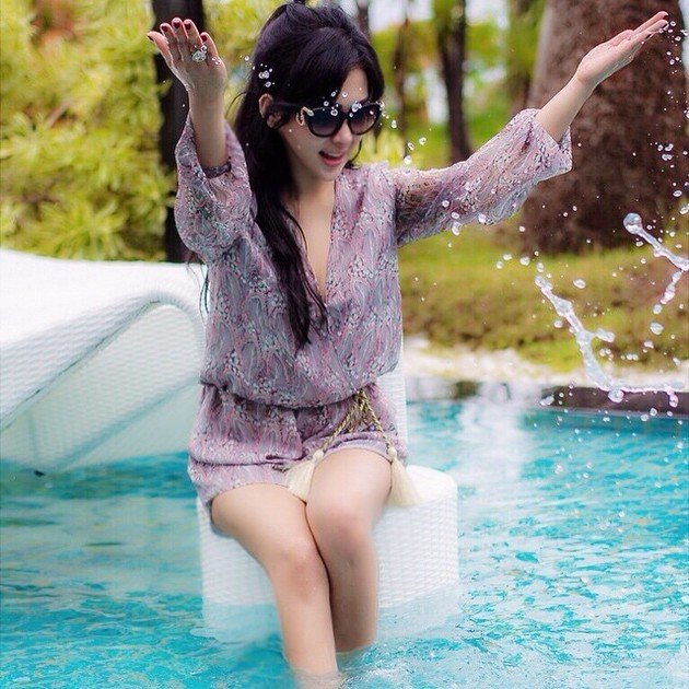 7 Wajah Syahrini tanpa makeup, jauh dari kesan glamor