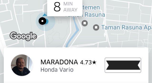 40 Nama driver ojek online ini kocak bikin penumpang ngakak