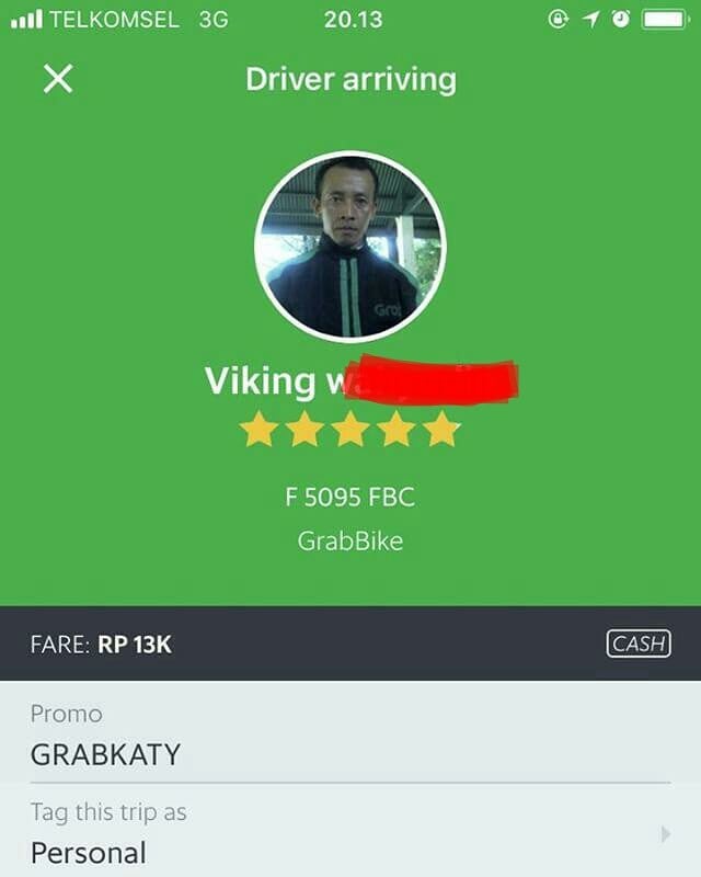 40 Nama driver ojek online ini kocak bikin penumpang ngakak