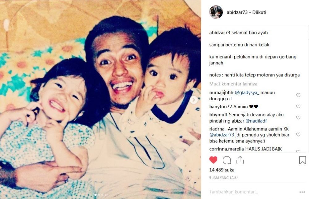 10 Postingan inspiratif di Hari Ayah, berbagi pantun hingga bikin haru