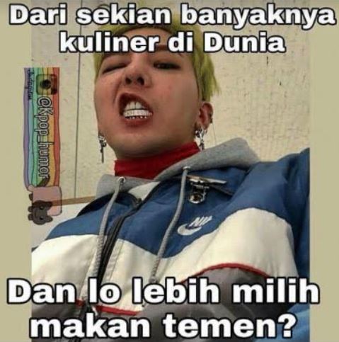 30 Meme lucu teman makan teman ini bikin kamu auto ngelus dada