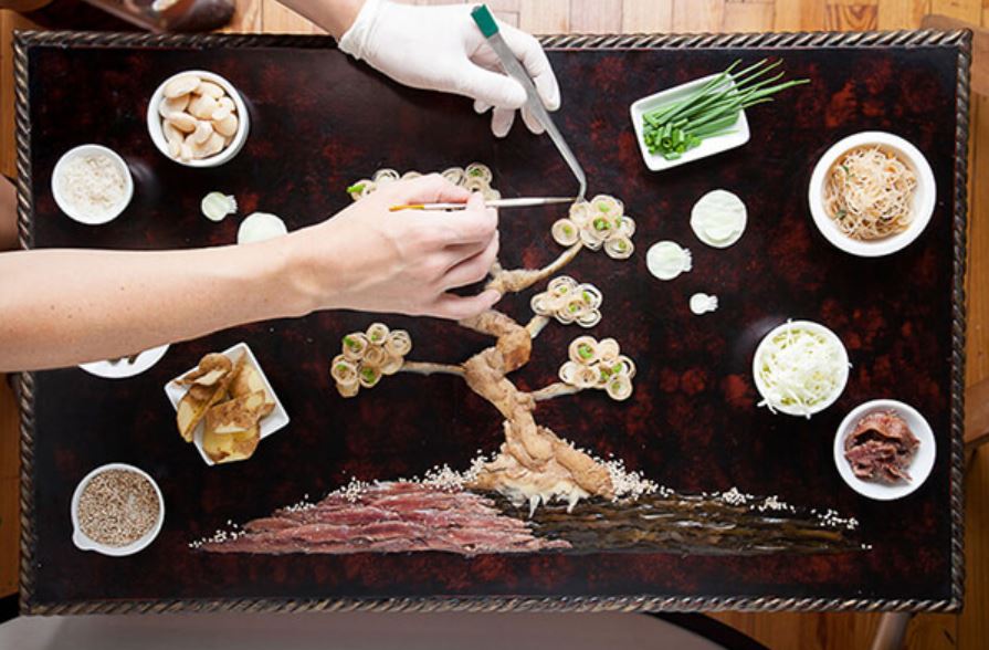 15 Lukisan dari bahan makanan ini bikin takjub