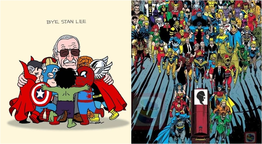 12 Ilustrasi penghormatan terakhir untuk Stan Lee, bikin mewek