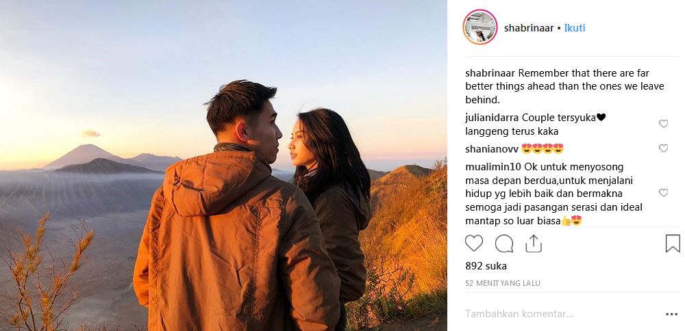 Ungkapan Ryuji Utomo naik gunung sama pacar ini manis banget
