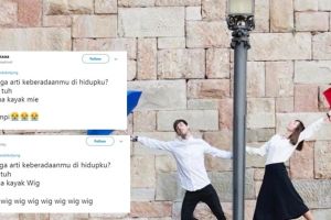 15 Cuitan lucu 'arti keberadaanmu di hidupku' ini bikin nyengir