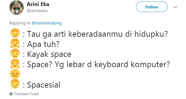 15 Cuitan lucu 'arti keberadaanmu di hidupku' ini bikin nyengir