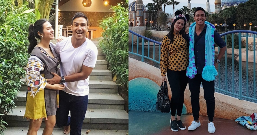 13 Potret baby moon Raisa & Hamish Daud, seru dan romantis