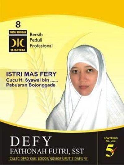 40 Foto caleg di spanduk kampanye ini kocaknya antimainstream