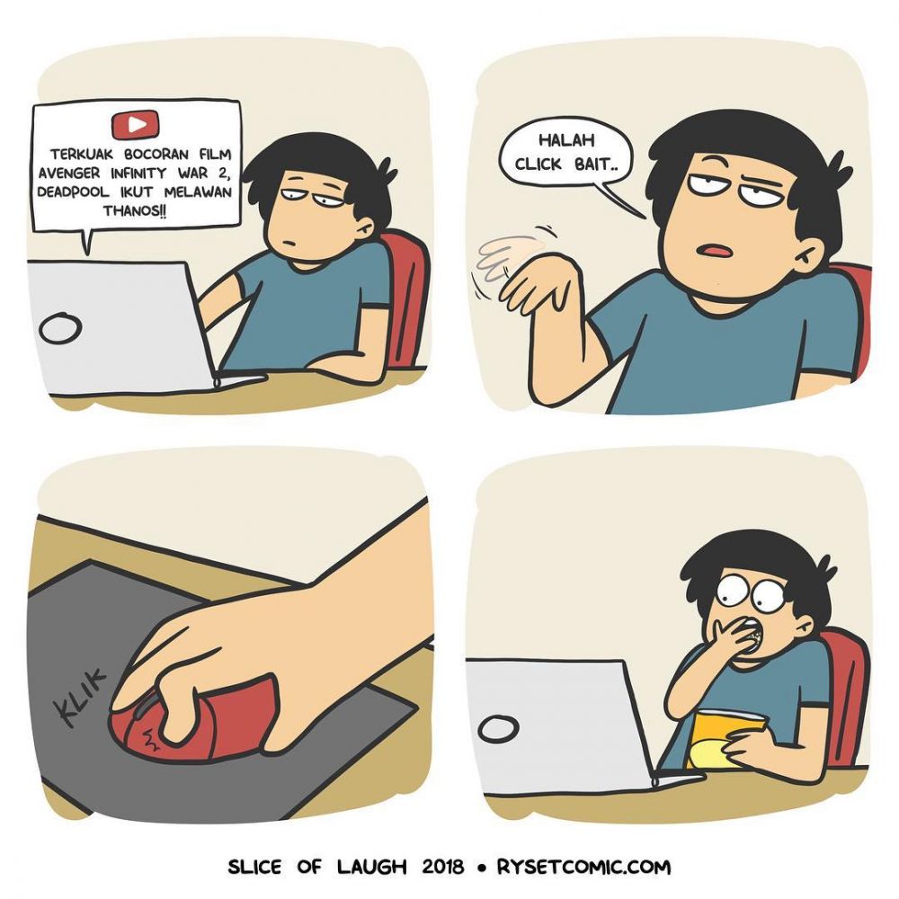 17 Komik strip lucu gambarkan tingkah konyol generasi milenial
