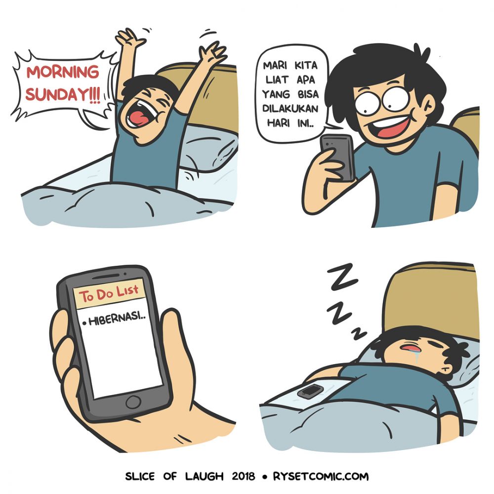 17 Komik strip lucu gambarkan tingkah konyol generasi milenial