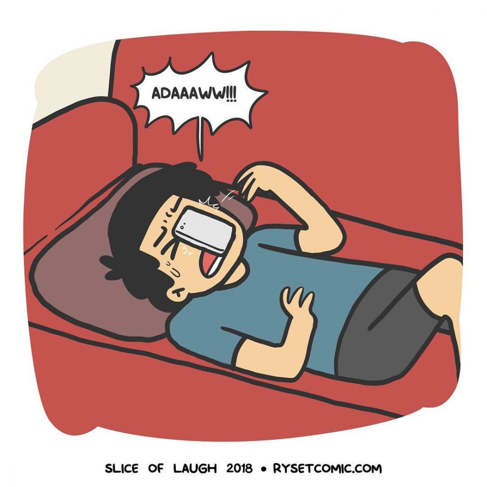 17 Komik strip lucu gambarkan tingkah konyol generasi milenial