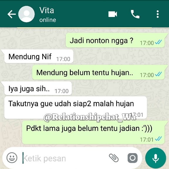 25 Chat lucu 'gagal nembak' ini bikin senyum kecut