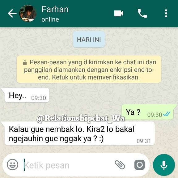 25 Chat lucu 'gagal nembak' ini bikin senyum kecut