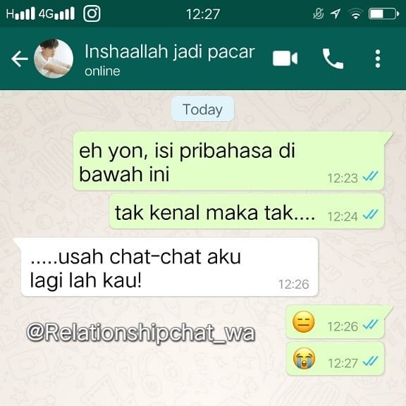 25 Chat lucu 'gagal nembak' ini bikin senyum kecut