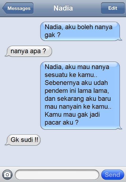 25 Chat lucu 'gagal nembak' ini bikin senyum kecut