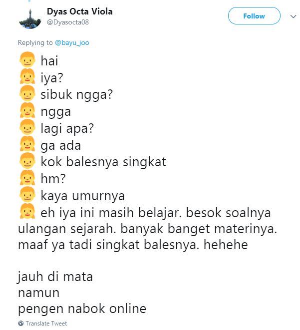 15 Obrolan lucu ditolak mentah-mentah ini bikin senyum miris