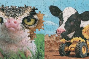 15 Karya seni unik potongan puzzle ini detailnya menakjubkan