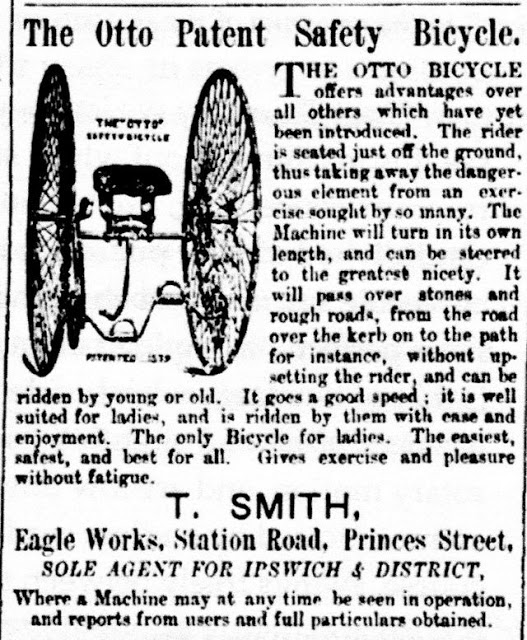 10 Potret langka Dicycle, kendaraan era 1880 yang mirip sepeda